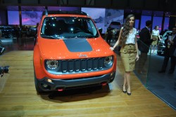 Jeep Renegade esposta al Salone di Ginevra 2014