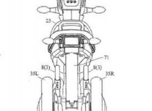Da Yamaha scooter elettrico 3 ruote che si inclina in curva